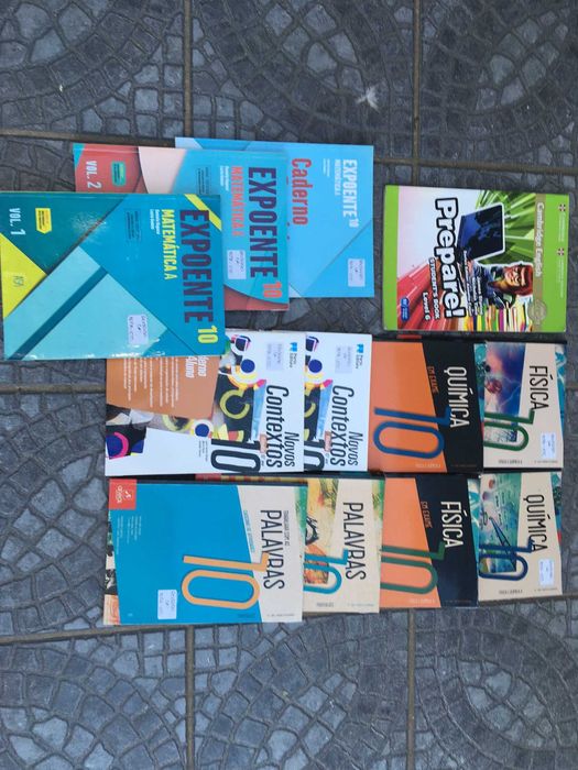 Manuais Livros Escolares 10º ano Secundário