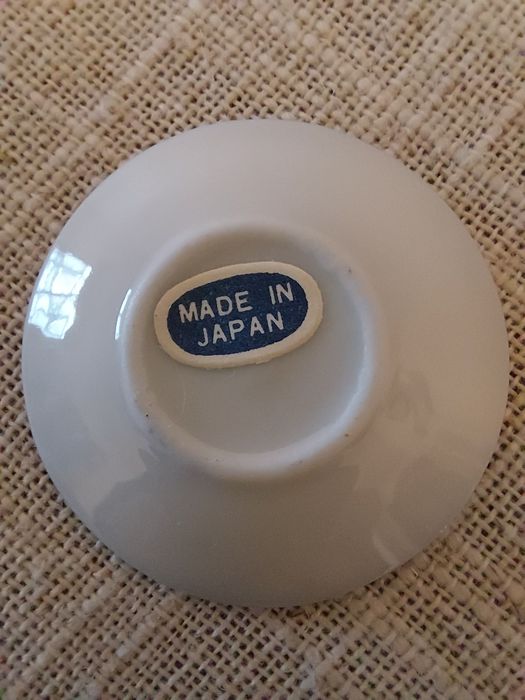 Serviço de chá em miniatura