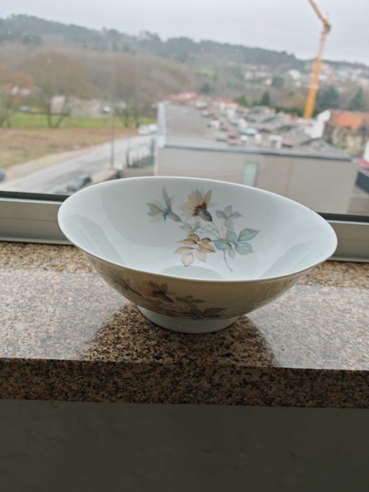 Taças vidro e porcelana