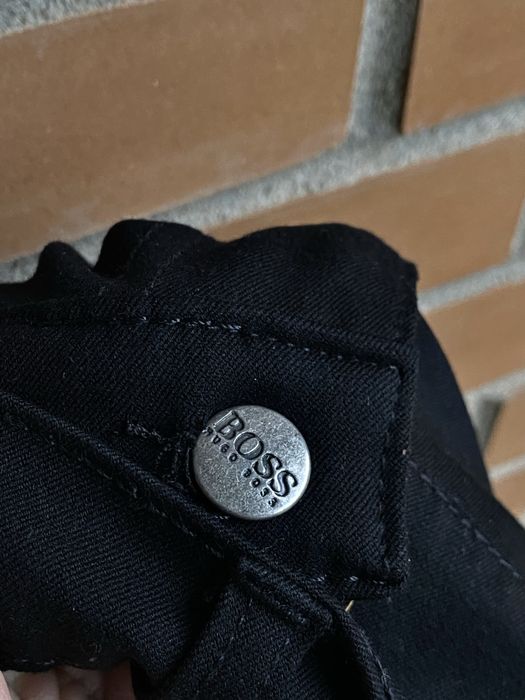 Штани Hugo Boss чорні L-XL класичні эластичні