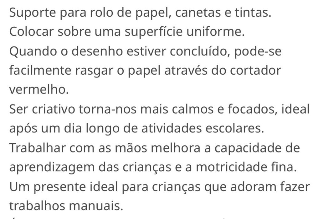 Suporte para rolo de desenho com rolo.