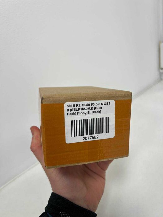 об'єктив Sony E PZ 16-50mm f/3.5-5.6 OSS II Black (SELP16502)