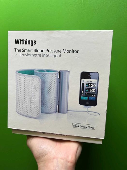 Тонометр Withings Blood Pressure Monitor (BP-800): 900 грн. - Інша ...