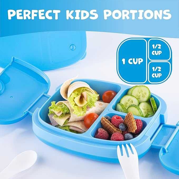 www.sklepAB2024.pl Lunchbox Bento Umami Kids ze sztućcami, bez BPA