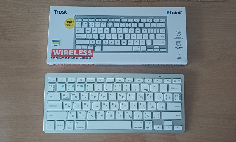Клавіатура  Trust Bluetooth Keyboard