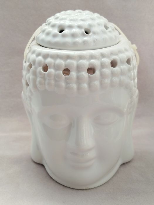 Керамическая аромалампа в форме головы Будды