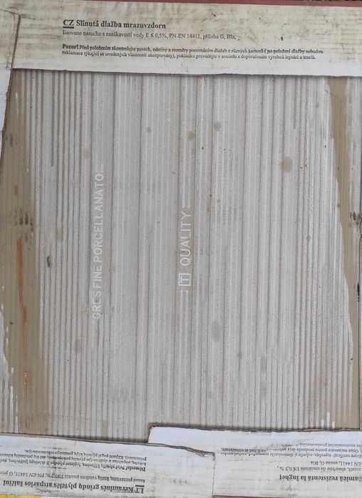 Płytki gres strukturalny "Eterno" brąz