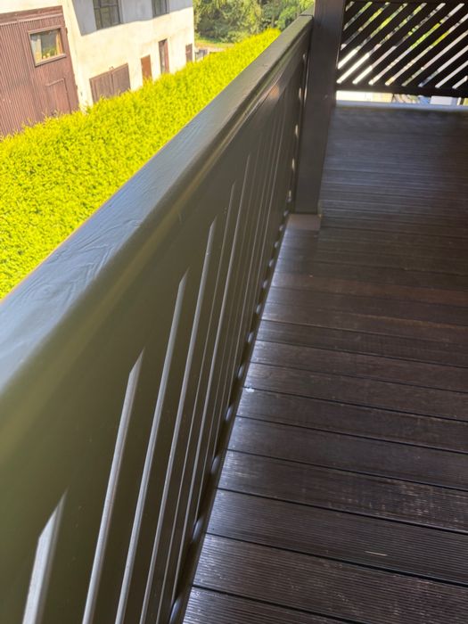 Balustrada drewniana 11mb modrzew