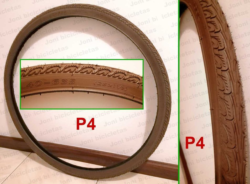 Pneus de bicicleta tamanho 28 x 1_1/2