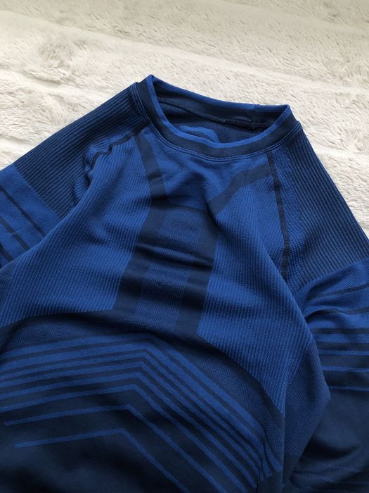 NIKE CRIVIT (S/M) термобелье мужское лонгслив кофта верх синяя терморе