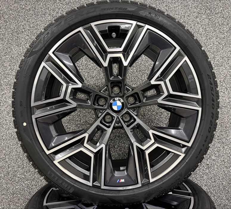 Nowe oryginalne koła zimowe alufelgi 20 Bmw 5 i5 G60 G61 939M