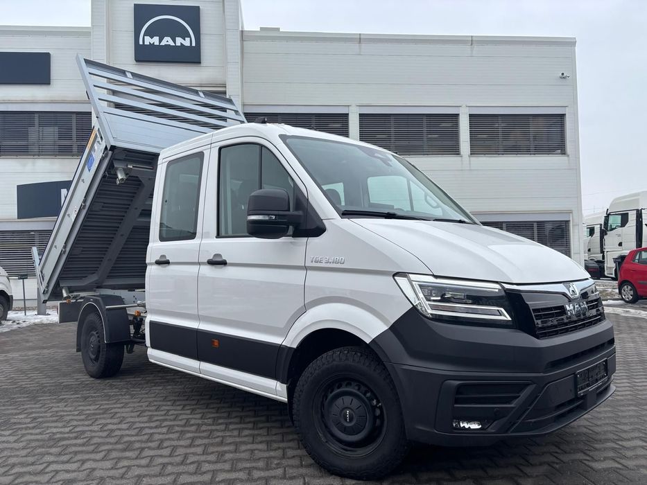 MAN TGE  3.180 LIFT KIPPER Schoon Skrzynia Dubel Kabina Automat ASO MAN TopUsed
