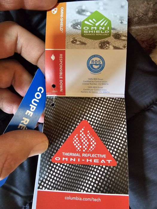 Пуховик Оригінальний  Columbia Autumn Park II Down М (Зима)