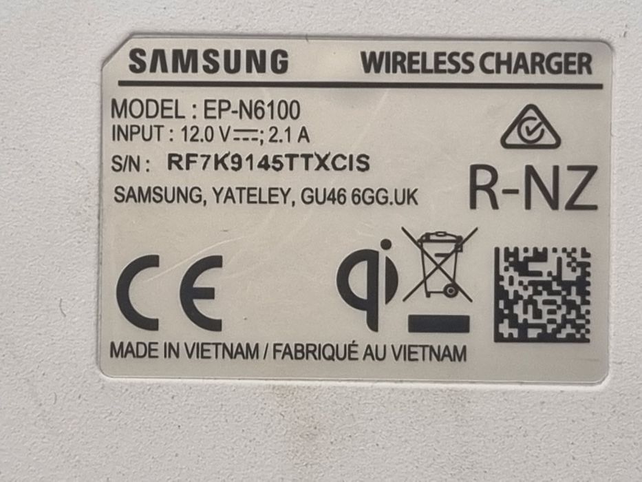 Ładowarka indukcyjna Samsung Fast Charge Duo EP-N6100