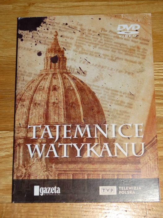 Tajemnice Watykanu film komplet 4 płyty DVD Nowe