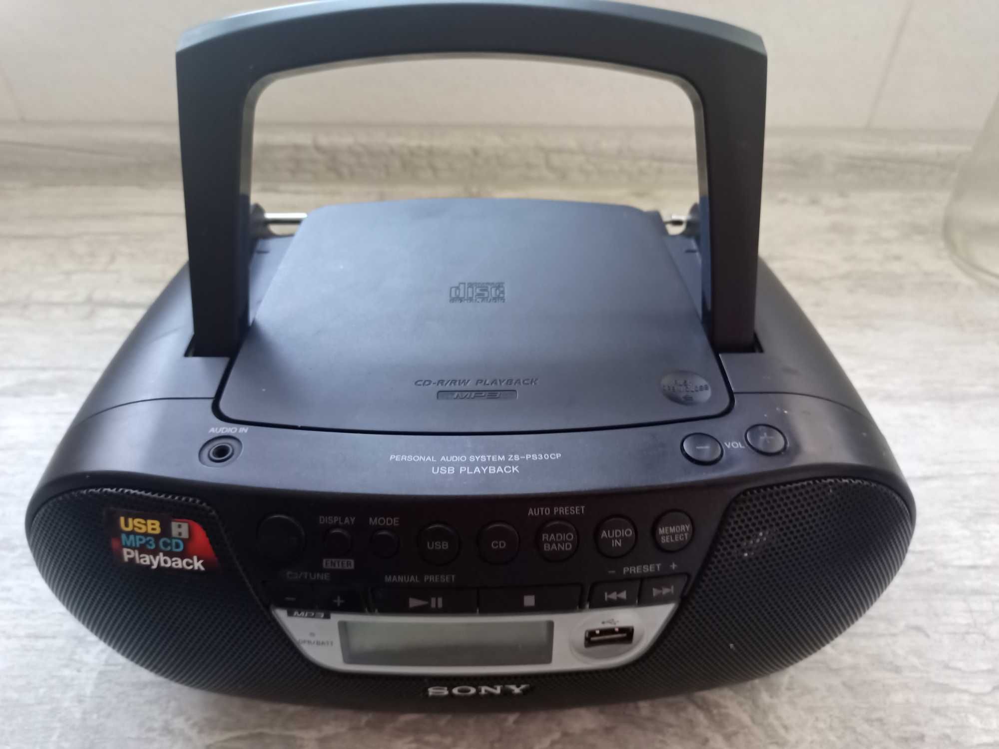 Магнитола Sony ZS-PS30CP CD MP3 usb radio aux cd in аудиосистема: 1 550 ...