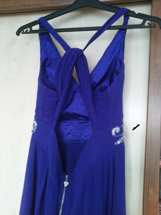 sukienka maxi LIPSY 34/36 cekiny- wesele, bal, sylwester,studniówka