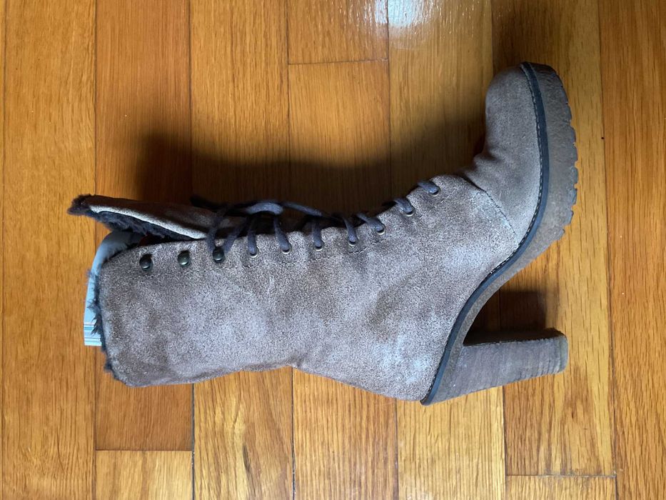 Botas em pele c/pêlo - PROF