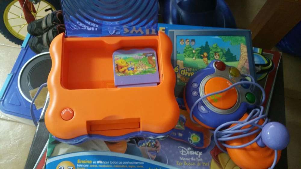 Consola Vsmile com varios jogos