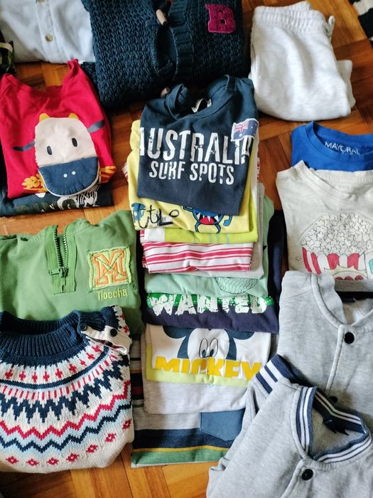 Lote de roupa bebê menino