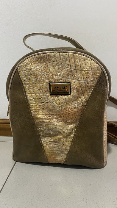 Mala/Mochila ZYRIA pele nova