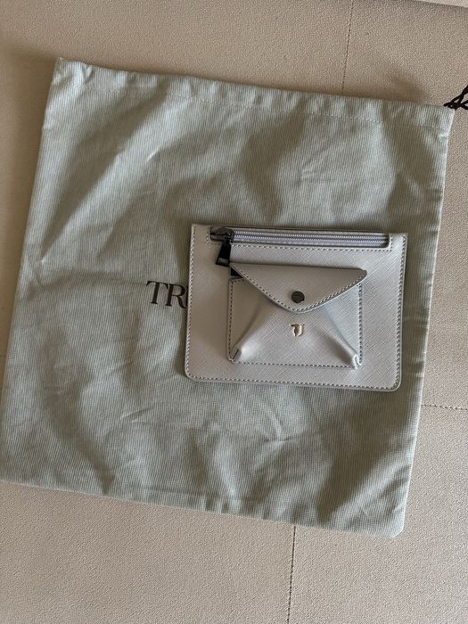 Сумка Trussardi срібло оригінал