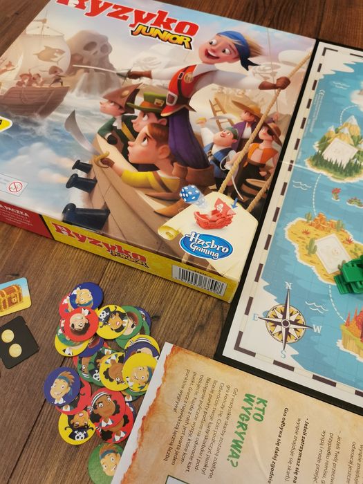 Ryzyko gra przygodowa Hasbro 5+ stan bardzo dobry