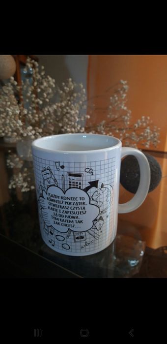 Kubek ceramiczny 300ml nowy w opakowaniu