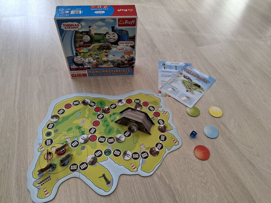Gra Tomek i przyjaciele nowi przyjaciele i balonowa przygoda