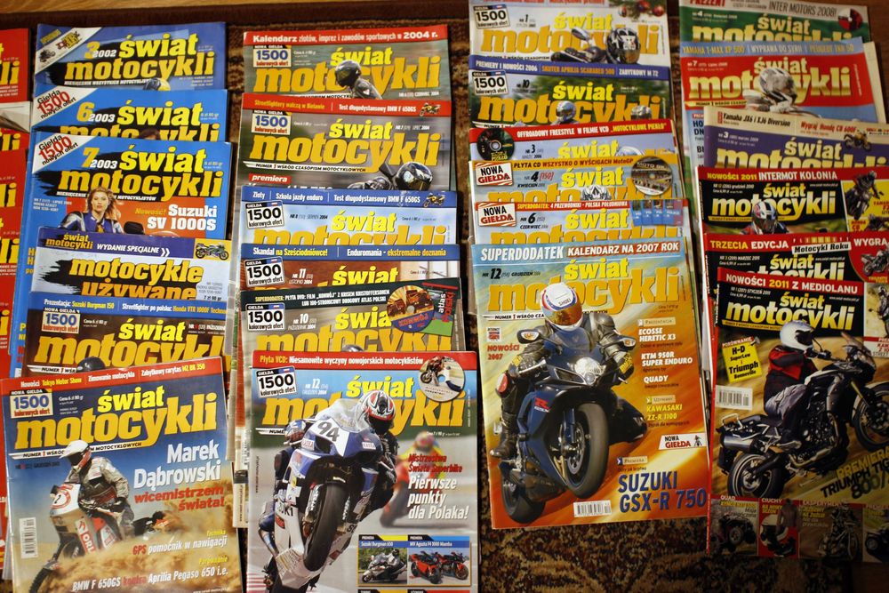Czasopismo Swiat Motocykli