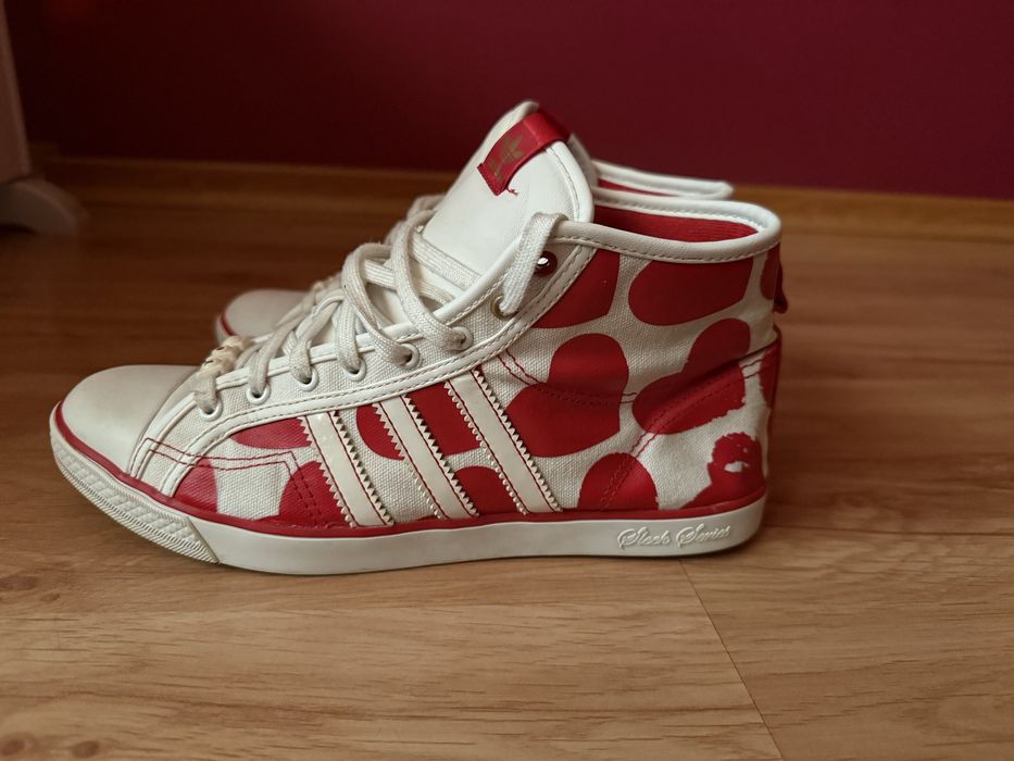 Trampki Valentine w serca adidas rozmiar 38 limitowane