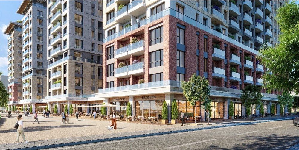 Без комісії.Продаж картири 2+1 в новобудові біля парку, Стамбул ЦЕНТР