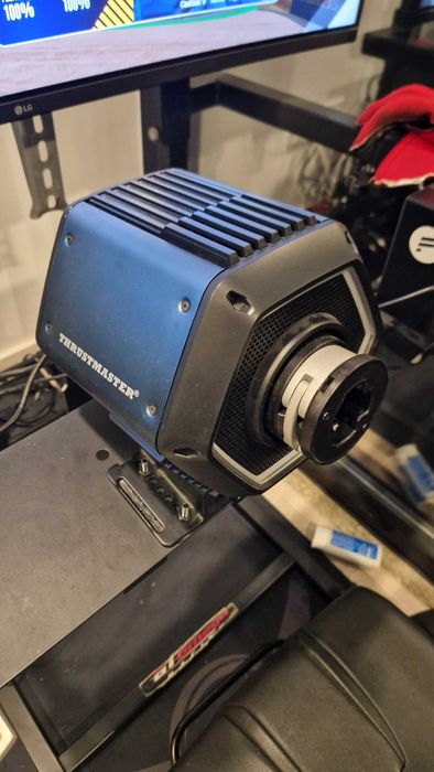 Thrustmaster T818 +F1OpenWheel+SparcoP310+Pedais+QuickRelease+Apoio