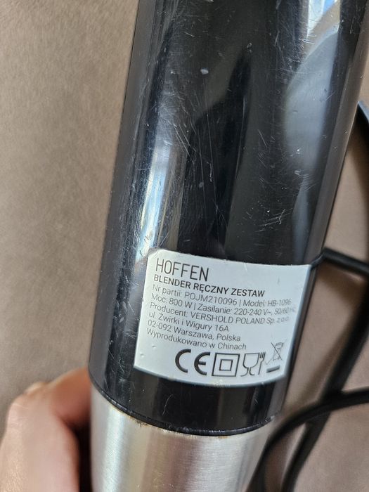 Blender ręczny Hoffen 800W