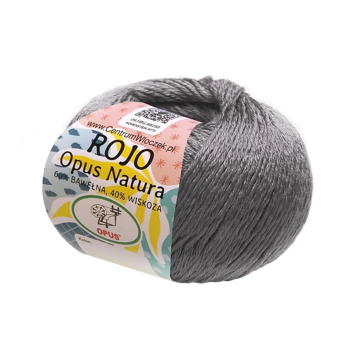 Włóczka Opus Natura Rojo nr 234 szary