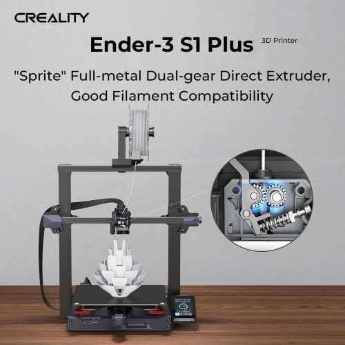 Акція новий 3d принтер Creality Ender-3 S1+ збільшене поле друку з США