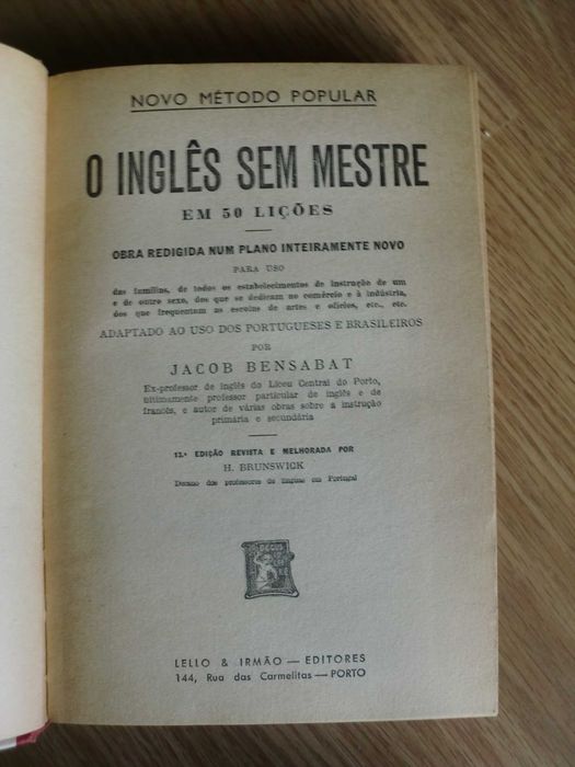 O Inglês sem Mestre em 50 lições
de Jacob Bensabat