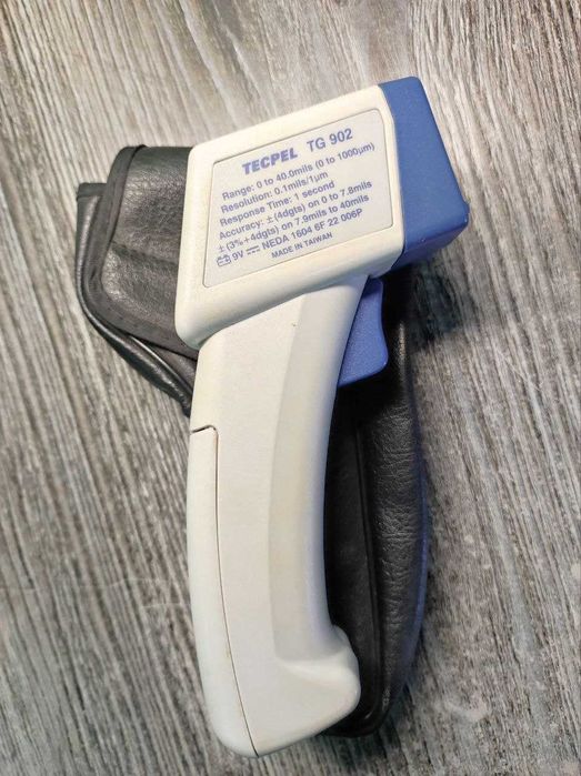 Цифровой толщиномер лакокрасочных покрытий Tecpel TG-902