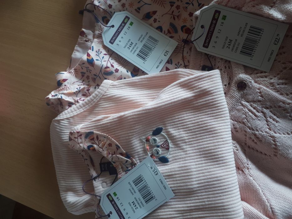 Roupa menina 24M NOVO Sergent Major