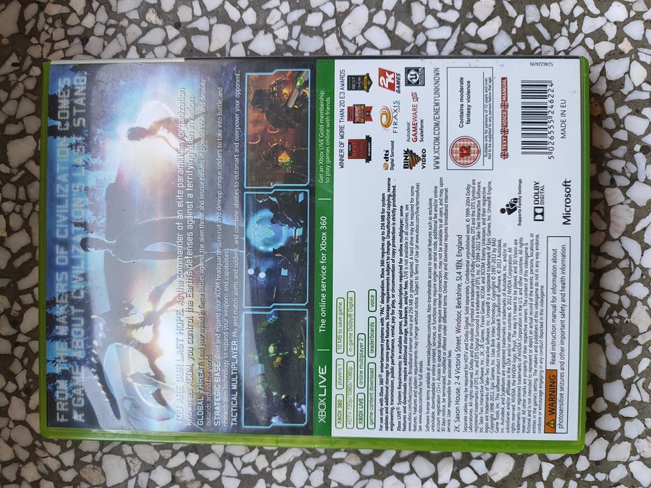 Xcom Enemy Unknown Xbox 360