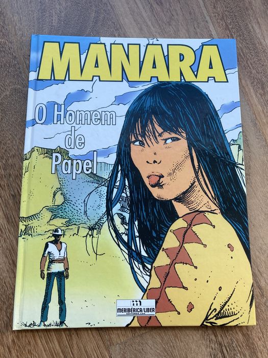 Banda desenhada O homem de papel - Manara