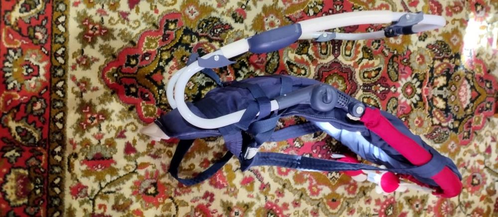 Дитячий шезлонг - гойдалка. крісло заколисувач дитячий