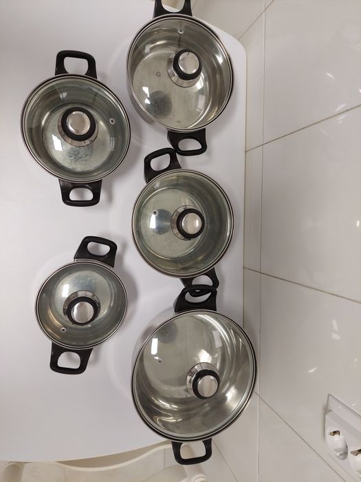 Conjunto de Tachos Completo ( 9 peças)