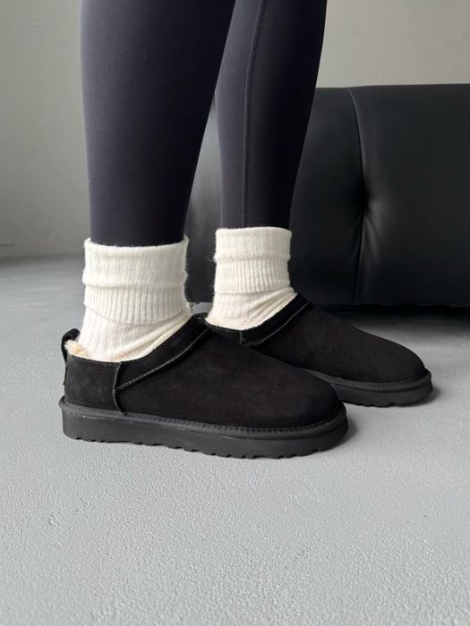 БЕЗ ПЕРЕДОПЛАТ‼️ Зимові Жіночі угі мікро чорні Ugg Classic Micro Boot