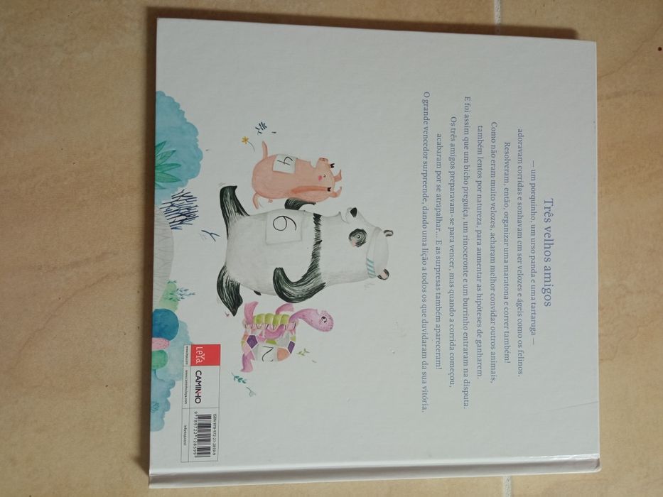 Livro "A Maratona dos Bichos"