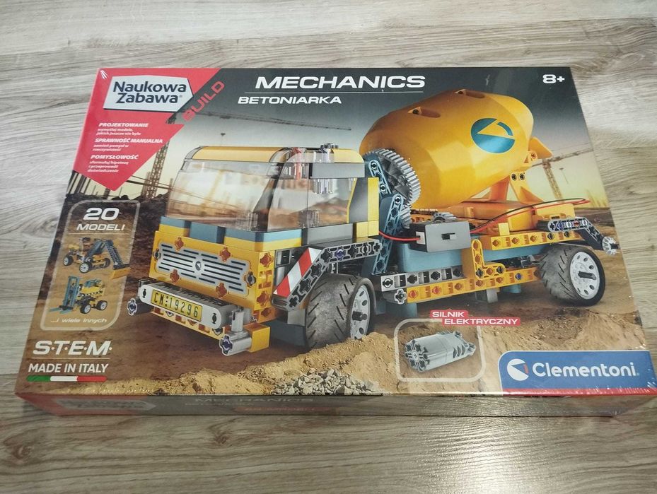 Clementoni Laboratorium Mechaniki Betoniarka