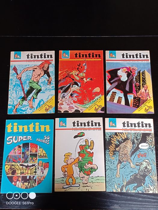 Revistas tin tim 8. Ano