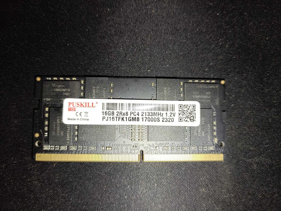 Memória RAM 16gb SODIMM 2133MHz