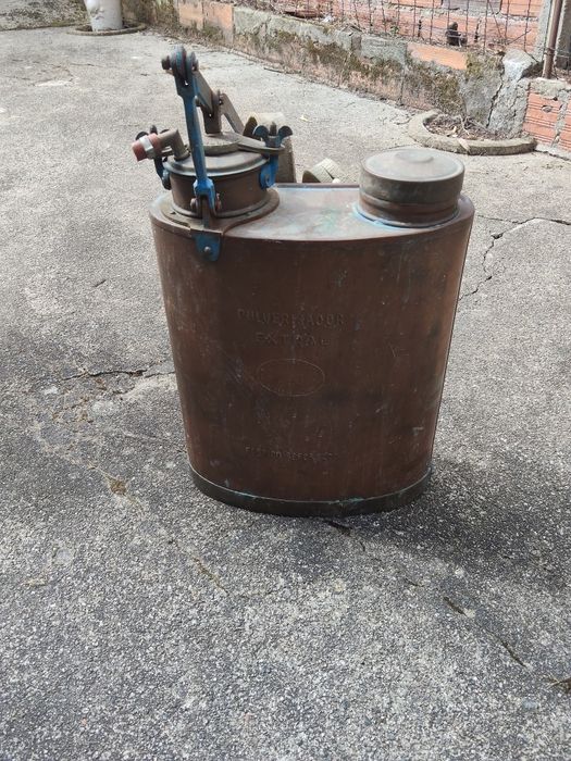 Máquina pulverizador em cobre