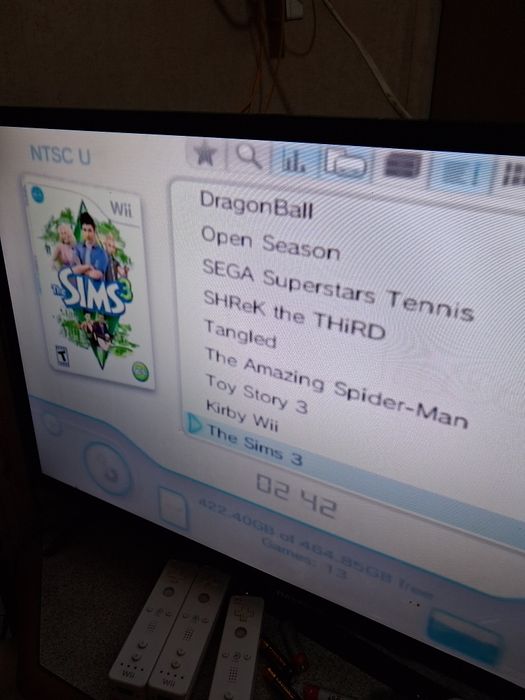 Nintendo wii desbloqueada + hdd 500gb + acessórios